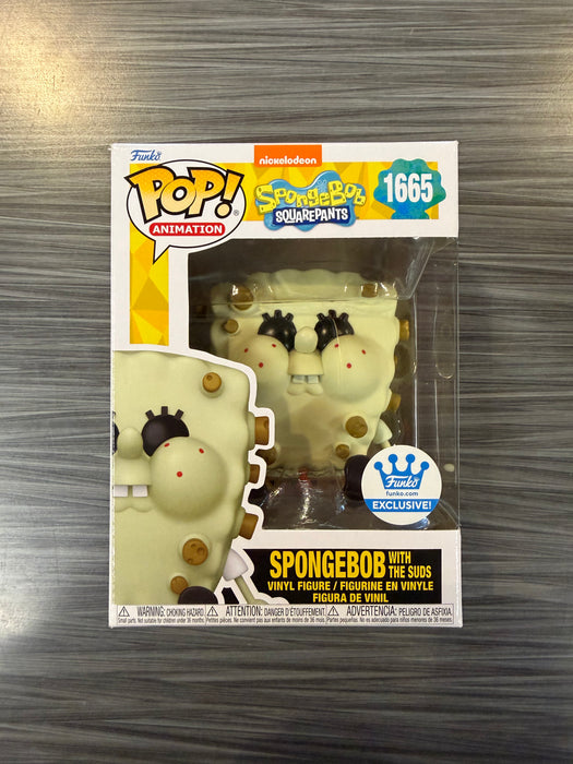 Funko POP! Animation: Spongebob Squarepants - Spongebob With The Suds (Funko)(Damaged Box*) #1665