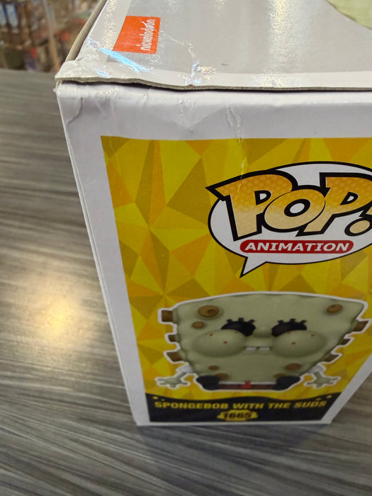 Funko POP! Animation: Spongebob Squarepants - Spongebob With The Suds (Funko)(Damaged Box*) #1665