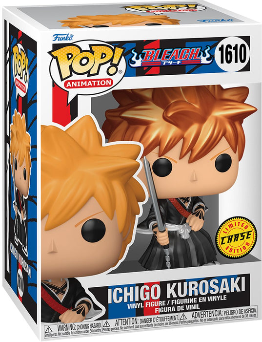 Funko POP! Animation: Bleach - Ichigo Kurosaki (CHASE)(Damaged Box) #1610
