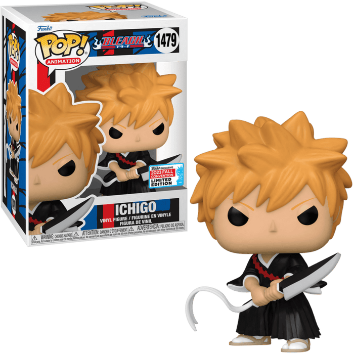 Funko POP! Animation: Bleach - Ichigo (2023 Fall Convention)(Damaged Box) #1479