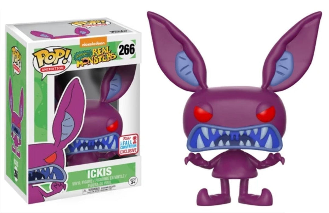 Funko POP! Animation: Real Monsters - Ickis (2017 Fall Convention)(Damaged Box) #266