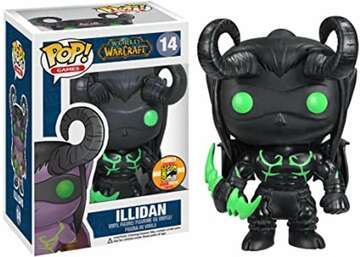 Funko POP! Games: World of Warcraft - Illidan (2013 SDCC)(1008 Pcs)(Damaged Box) #14