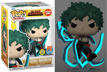 Funko POP! Animation: My Hero Academia - Izuku Midoriya (GiTD)(PX)(Damaged Box) #1347