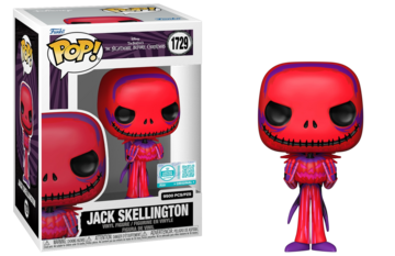 Funko POP! Disney: Jack Skellington (9500 Pcs)(Funko Sticker/ Hot Topic) #1729