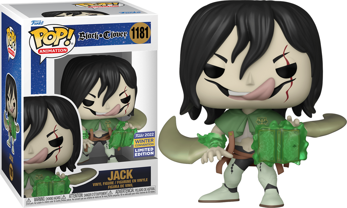 Funko POP! Animation: Black Clover - Jack (2022 Winter Convention)(Damaged Box) #1181