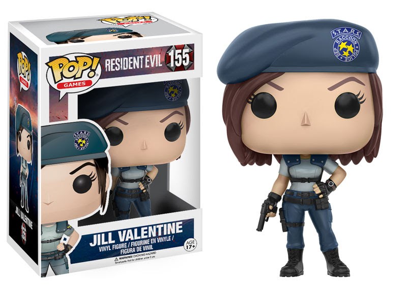 Funko POP! Games: Resident Evil - Jill Valentine (Damaged Box) #155
