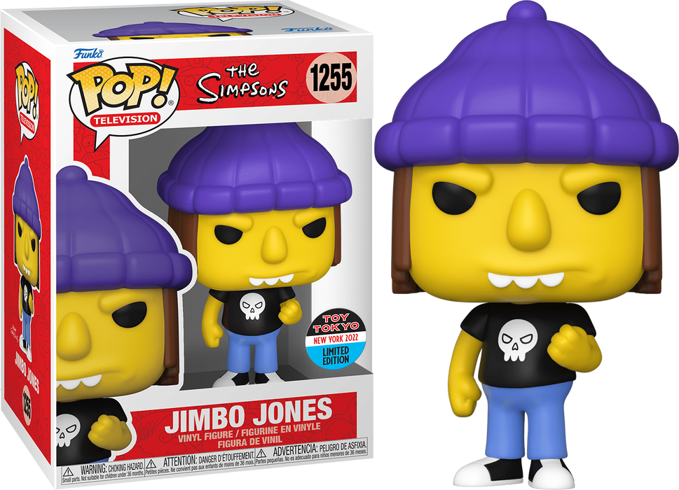 Funko POP! Television: The Simpsons - Jimbo Jones (2022 NYCC)(Toy Tokyo) #1255