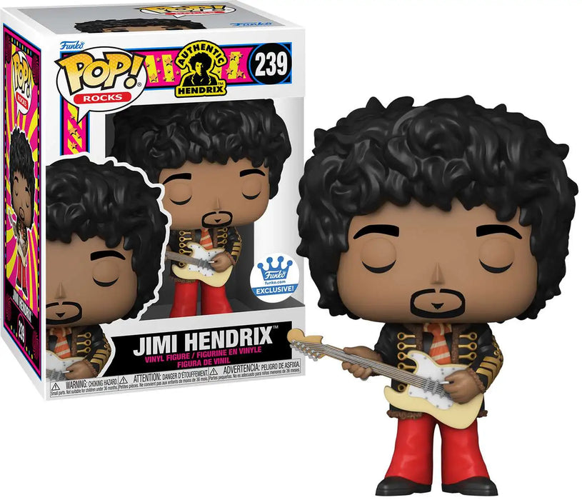 Funko POP! Rocks: Authentic Hendrix - Jimi Hendrix (Funko) #239