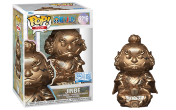 Funko POP! Animation Plus: One Piece - Jinbe (Funko Sticker/ Funko)(Unsealed) #2216