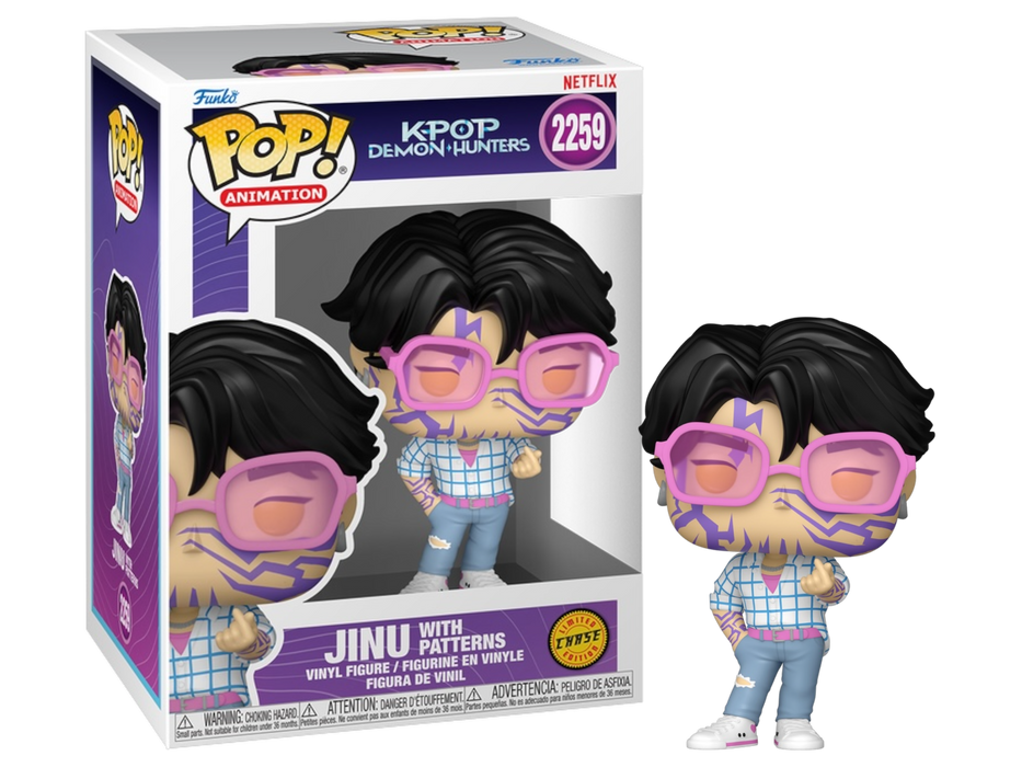 Funko POP! Animation: K-Pop Demon Hunters - Jinu with Patterns (CHASE) #2259