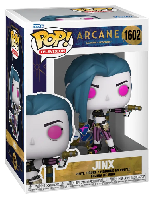 Funko POP! Television: Arcane - Jinx (Damaged Box) #1602