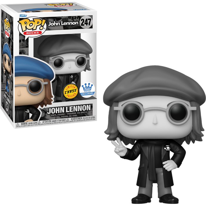 Funko POP! Rocks: John Lennon (CHASE)(Damaged Box) #247