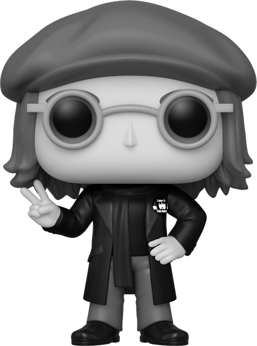 Funko POP! Rocks: John Lennon (CHASE)(Missing Funko Sticker)(Damaged Box) #247