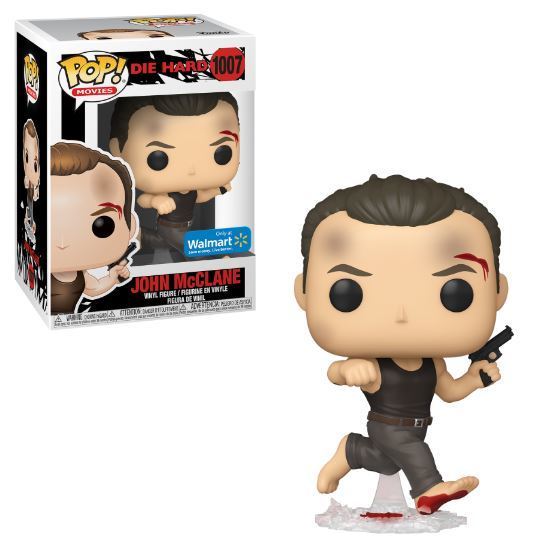 Funko POP! Movies: Die Hard - John McClane (Walmart)(Damaged Box) #1007
