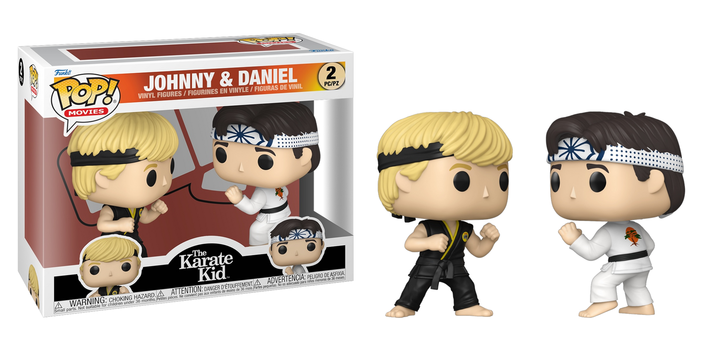 Funko POP! Television: The Karate Kid - Johnny & Daniel [2-Pack]