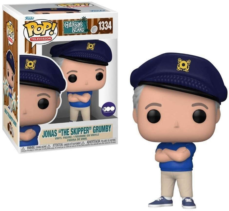 Funko POP! Television: Gilligan's Island - Jonas "The Skipper" Grumby (WB100) #1334