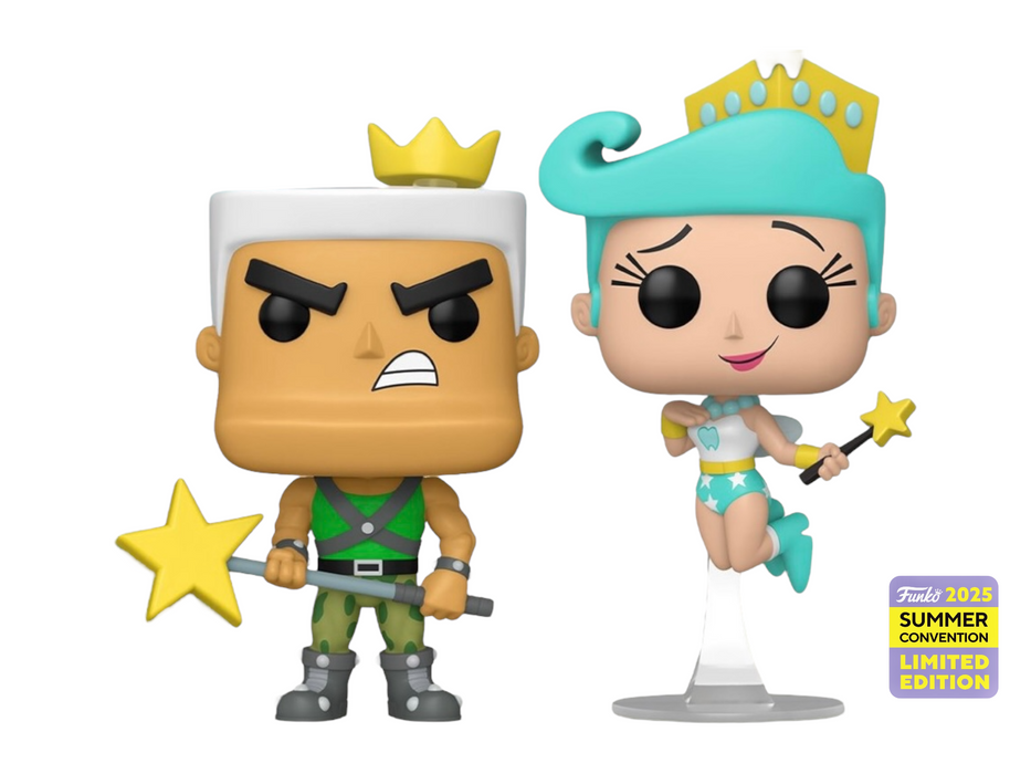 Funko POP! Television: The Fairly Odd Parents - Jorgen Von Strangle & Tooth Fairy (2025 Summer Convention)[2-Pack]