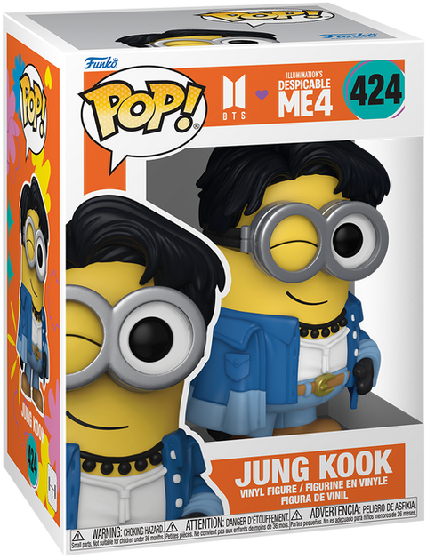 Funko POP! Rocks: Minions x BTS - Jung Kook #424 — The Pop Plug