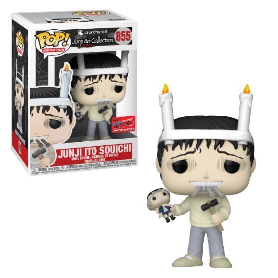 Funko POP! Animation: Junji Ito Collection - Junji Ito Souichi (2020 NYCC)(Damaged Box) #855