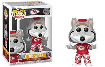 Funko POP! Football: Chiefs - KC Wolf #360