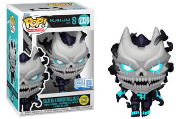 Funko POP! Animation: Kaiju No. 8 (Uncontrollable)(GiTD)(Funko Sticker/Entertainment Earth) #2326