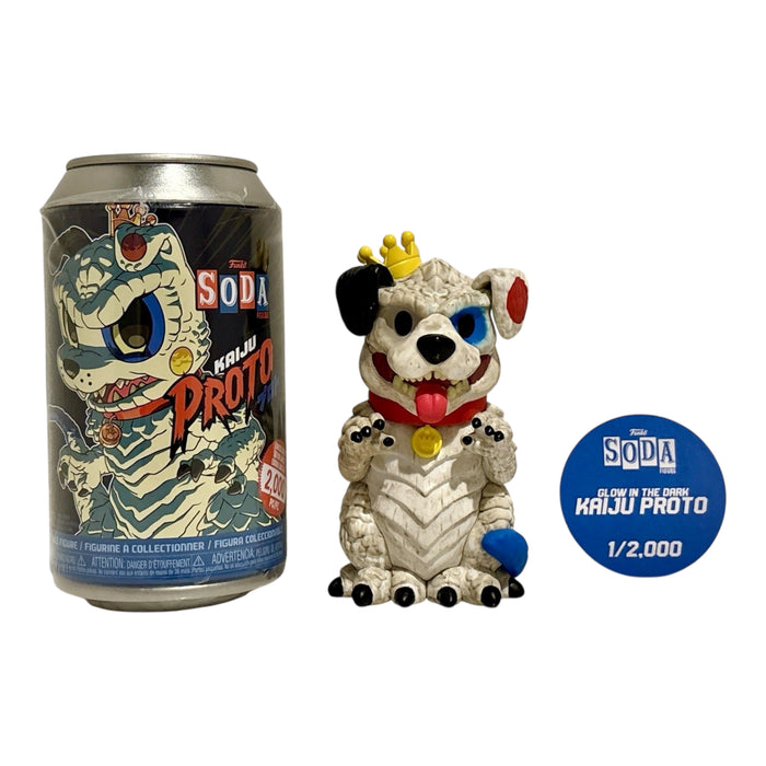 Funko Vinyl Soda: Kaiju Proto (GiTD)(2025 Fundays)(2,000 PCS)