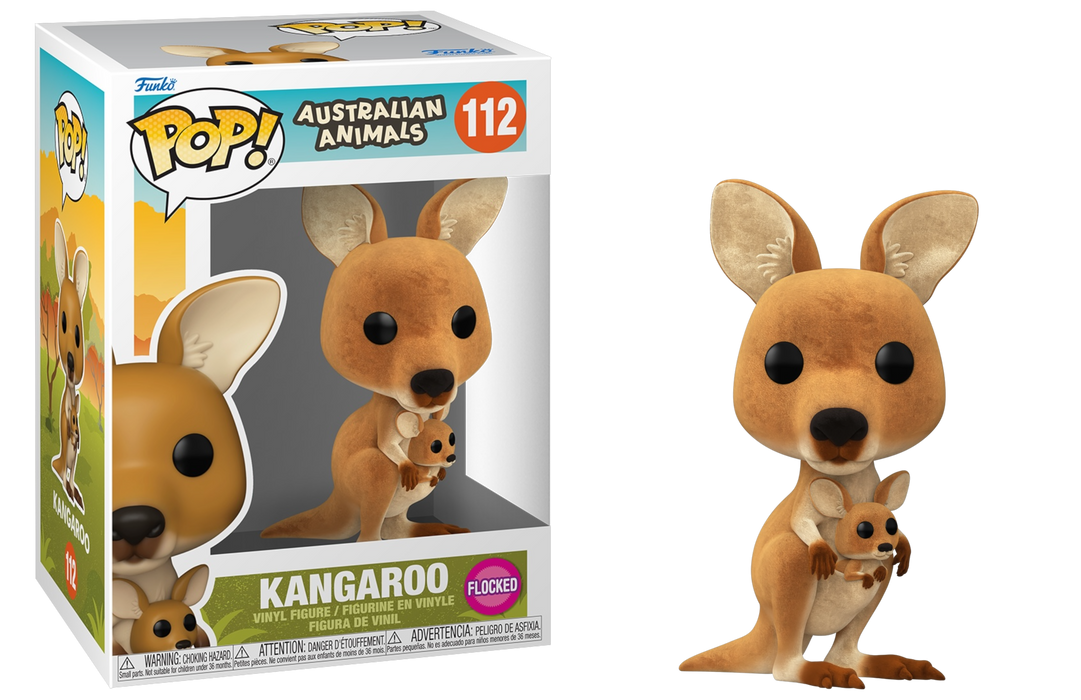 Funko POP! Australian Animals - Kangaroo (Flocked) #112