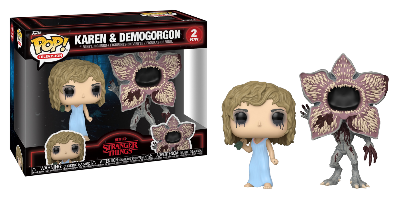 Funko POP! Television: Stranger Things - Nancy & Demogorgon [2-Pack]