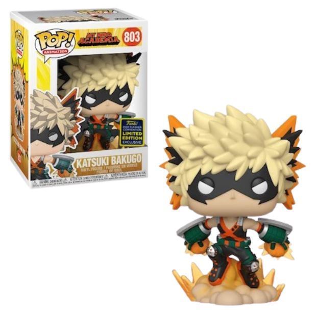 Funko POP! Animation: My Hero Academia - Katsuki Bakugo (2020 Summer Convention)(Damaged Box) #803