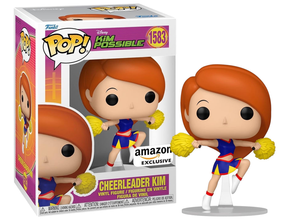 Funko POP! Disney: Kim Possible - Cheerleader Kim (Amazon)(Damaged Box) #1583