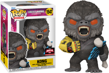 Funko POP! Movies: Godzilla x Kong The New Empire - Kong (2024 TargetCon)(Damaged Box) #1547