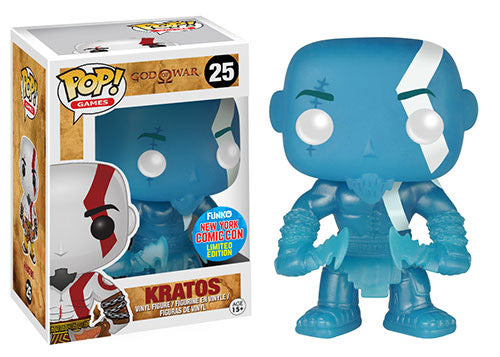 Funko POP! Games: God of War- Kratos [Poseidon's Rage] (2015 NYCC)(Damaged Box) #25