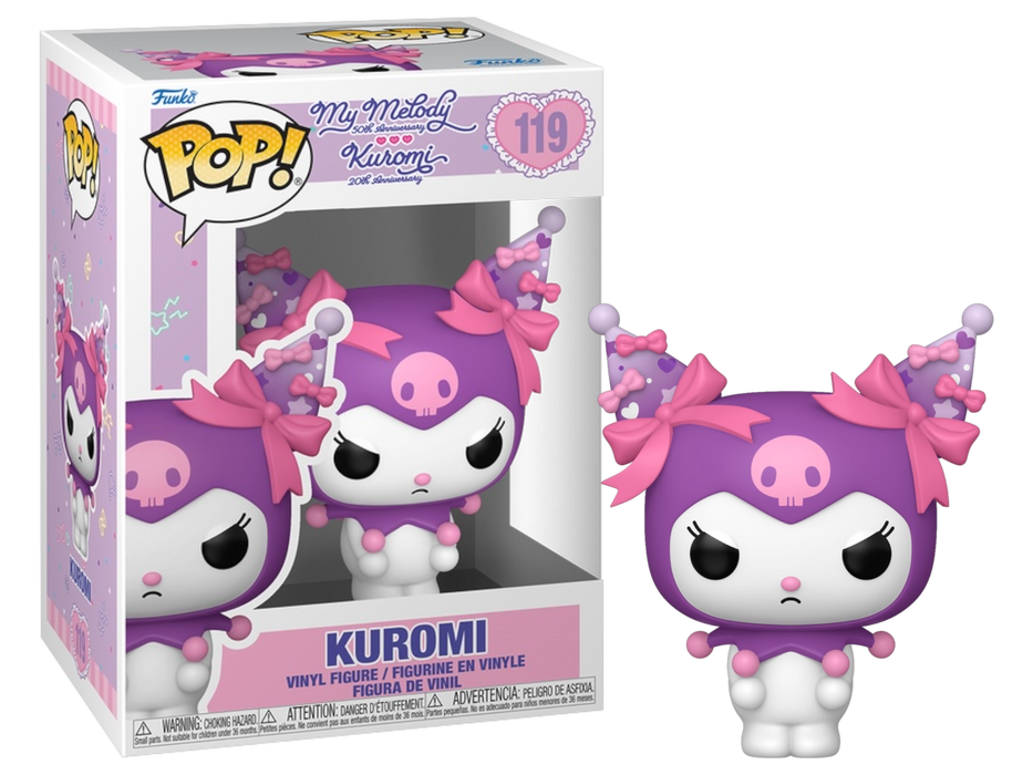 Funko POP! My Melody 50th Anniversary & Kuromi 20th Anniversary: Kuromi #119