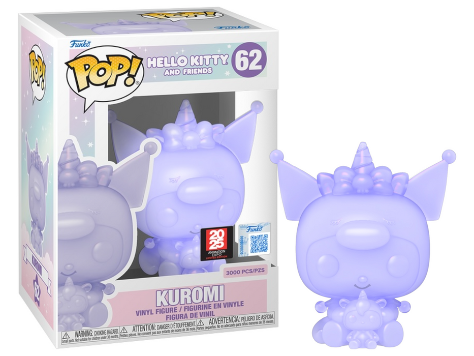 Funko POP! Hello Kitty & Friends: Kuromi (2025 Anime Expo/Shared)(3000 PCS) #62