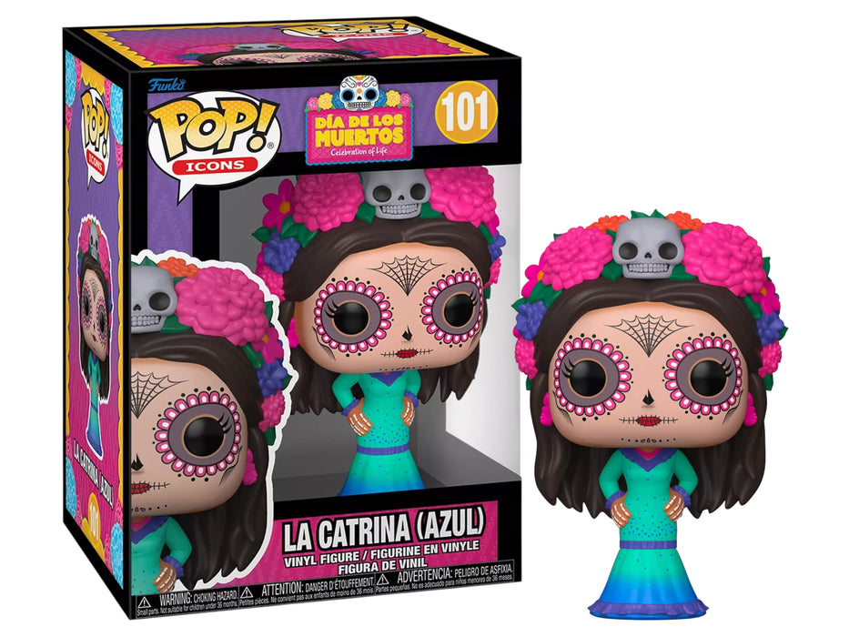 Funko POP! Icons: Dia De Los Muertos - La Catrina [Azul] #101
