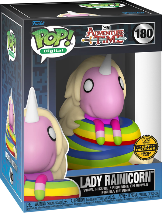 Funko POP! Digital: Adventure Time - Lady Rainicorn (NFT Release 1600 PCS)(Damaged Box) #178