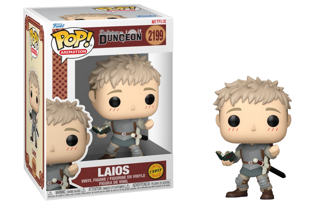 Funko POP! Animation: Delicious Dungeon - Laios (CHASE)(Damaged Box) #2199