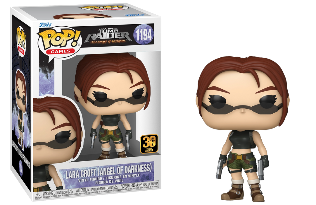 Funko POP! Games: Tomb Raider the Angel of Darkness - Lara Croft (30 Tomb Raider)(Angel of Darkness) #1194