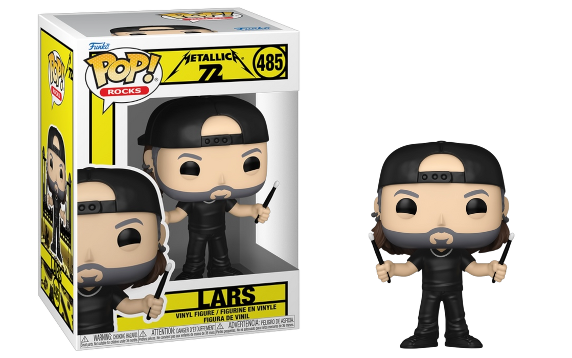 Funko POP! Rocks: Metallica 72 Season - Lars #485