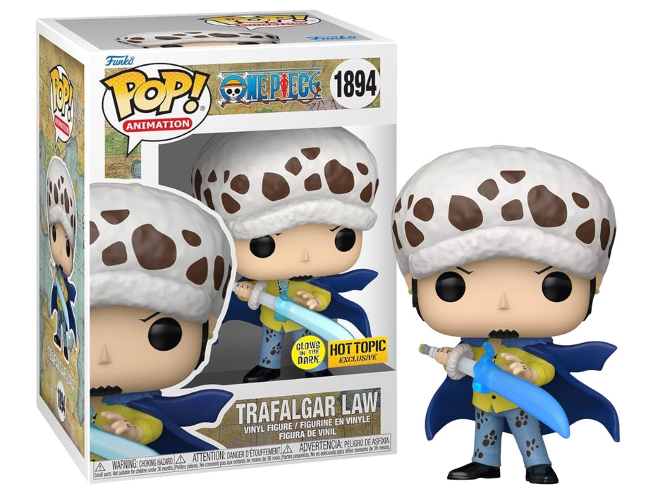 Funko POP! Animation: One Piece - Trafalgar Law (GiTD)(Hot Topic) #1894