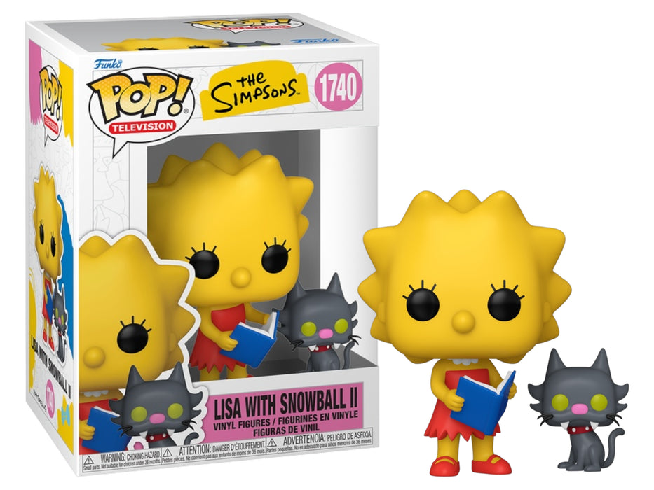 Funko POP! Television: The Simpsons - Lisa with Snowball II #1740