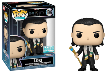 Funko POP! Limited Edition: Loki (Funko Sticker/BoxLunch)(9500 Pcs)(Damaged Box) #1602