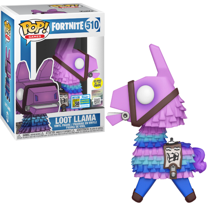 Funko POP! Games: Fortnite - Loot Llama (GiTD)(2019 SDCC)(Damaged Box*) #510