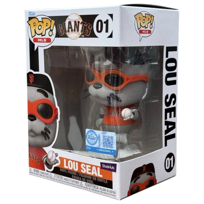 Funko POP! MLB: Giants - Lou Seaal (Funko Sticker/StubHub)(Damaged Box) #01