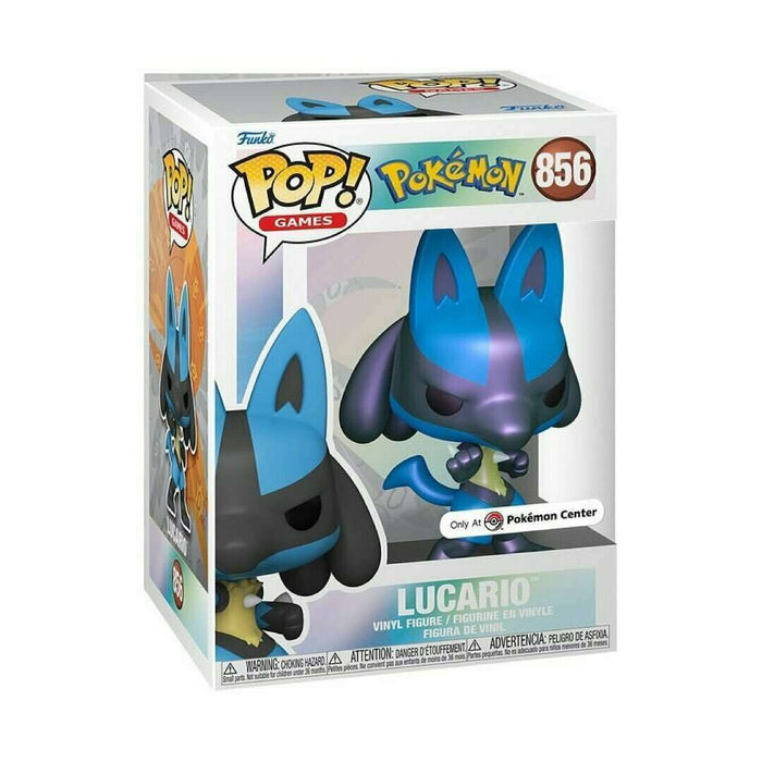 Funko POP! Games: Pokemon - Lucario [Pearlescent] (Pokemon Center) #856