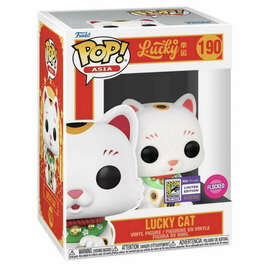 Funko POP! Asia: Lucky Cat (2023 SDCC)(Flocked) #190