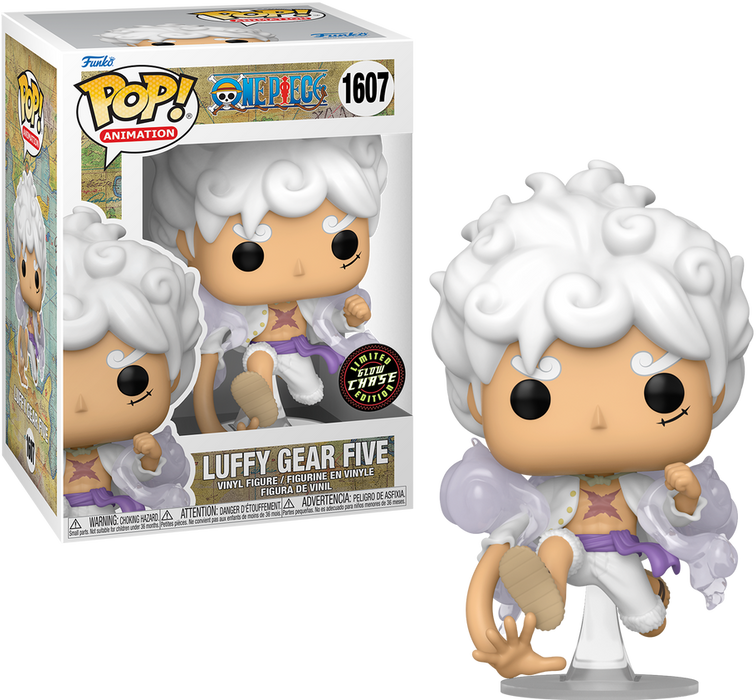 Funko POP! Animation: One Piece - Luffy Gear Five (CHASE) #1607