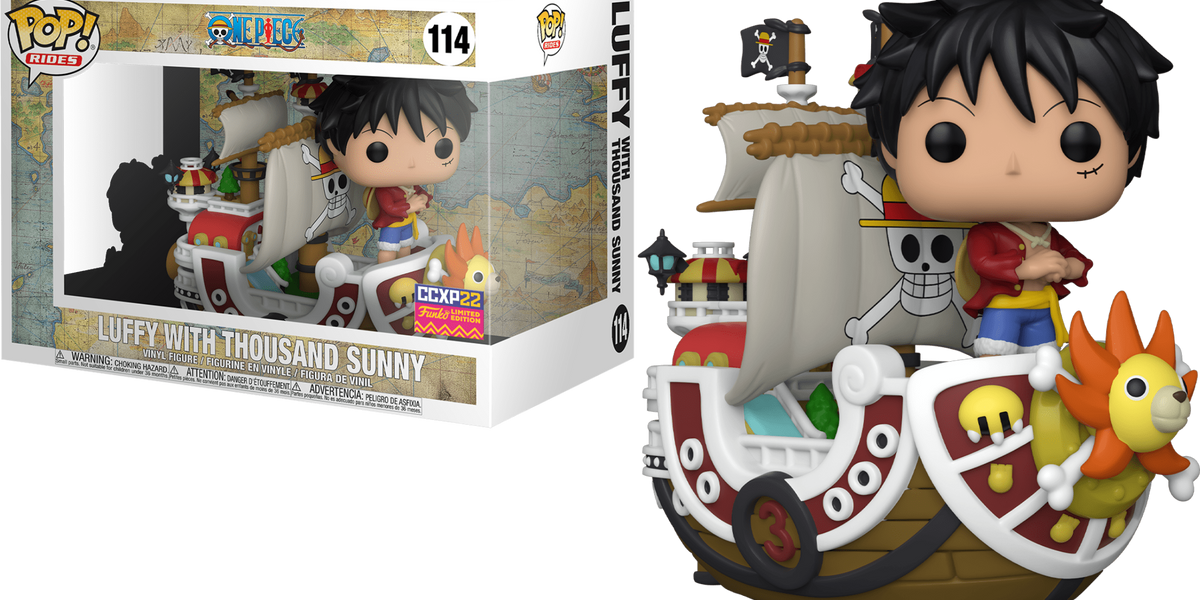 Funko POP! Rides: One Piece - Luffy w/ Thousand Sunny (2022