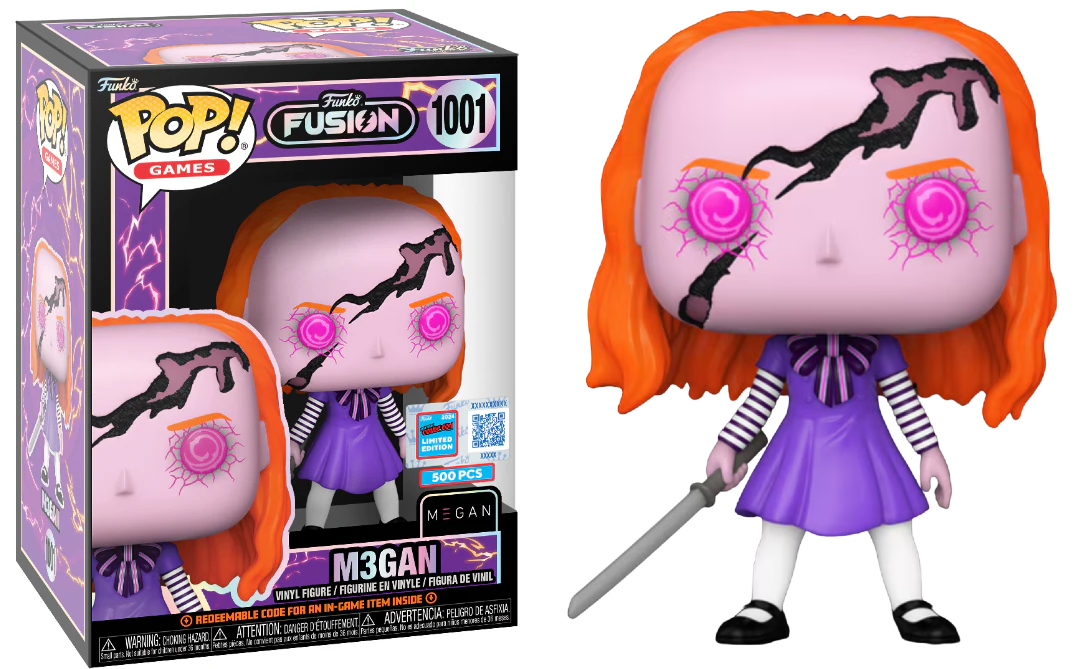 Funko POP! Games: Funko Fusion - M3gan (2024 NYCC 500Pcs)(Damaged Box)[A] #1001