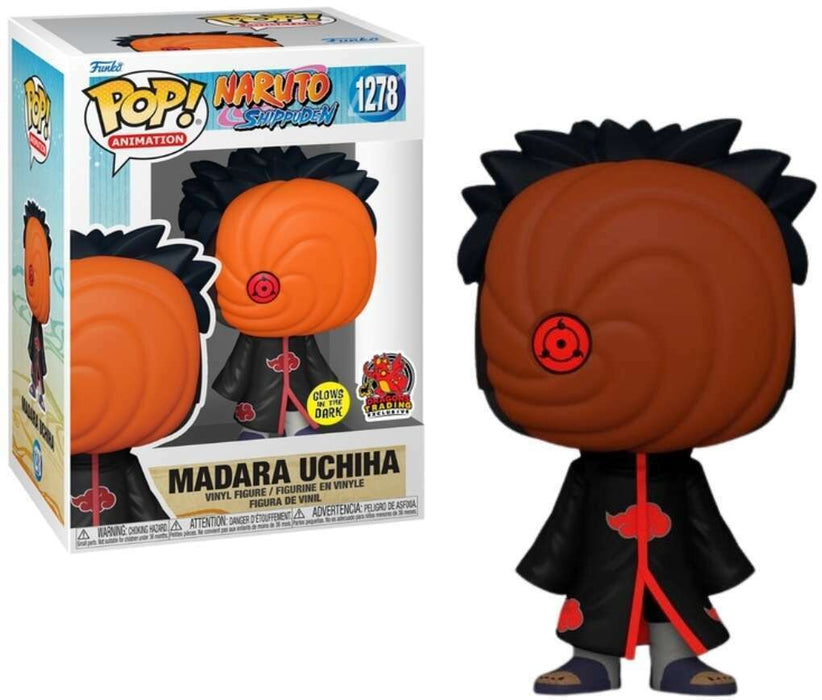 Funko POP! Animation: Naturo Shippuden - Madara Uchiha (Dragons Trading)(GiTD)(Signed/Michael Yurchak/JSA)(Damaged Box) #1278